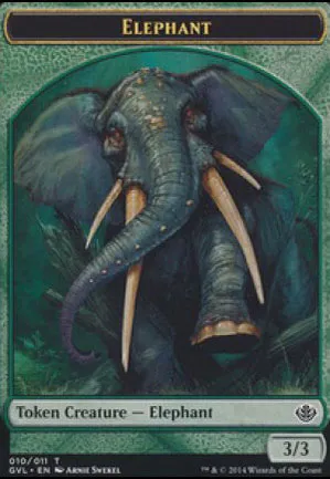 [Jeton] Éléphant