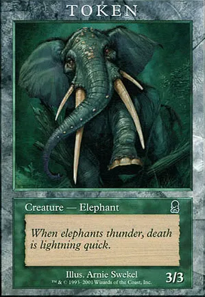 [Jeton] Éléphant