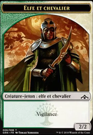 [Jeton] Elfe et Chevalier