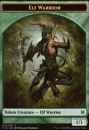 [Jeton] Elfe et guerrier