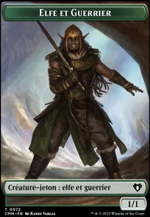 [Jeton] Elfe et guerrier
