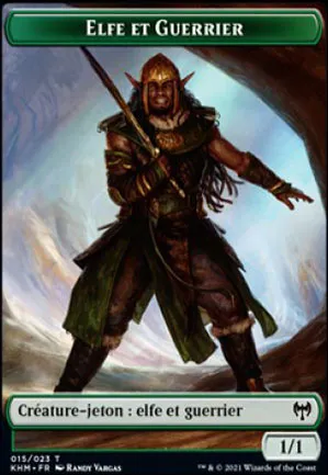 [Jeton] Elfe et guerrier