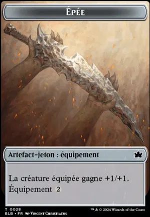 [Jeton] Épée