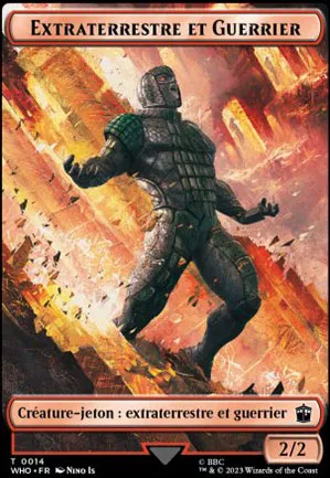 [Jeton] Extraterrestre et guerrier