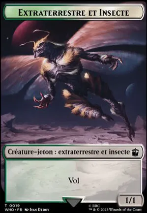 [Jeton] Extraterrestre et insecte