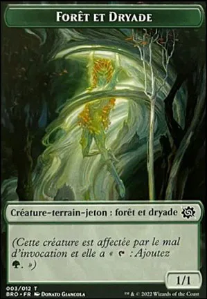 [Jeton] Forêt et dryade