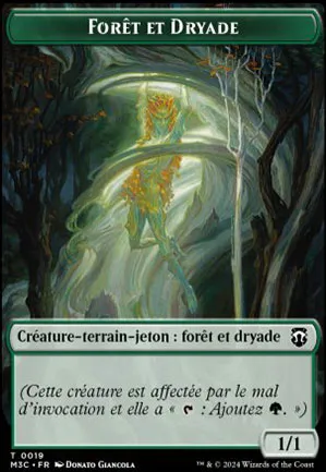 [Jeton] Forêt et dryade