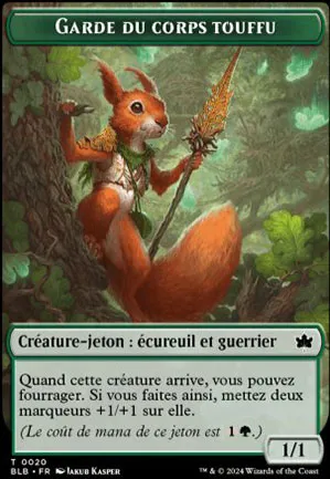 [Jeton] Garde du corps touffu