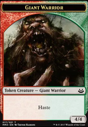 [Jeton] Géant et Guerrier