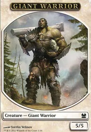 [Jeton] Géant et Guerrier