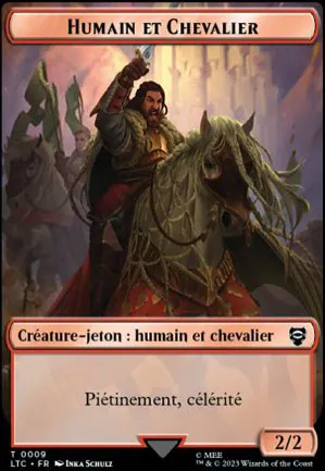 [Jeton] Humain et chevalier
