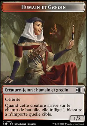 [Jeton] Humain et Gredin