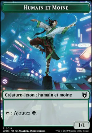 [Jeton] Humain et Moine