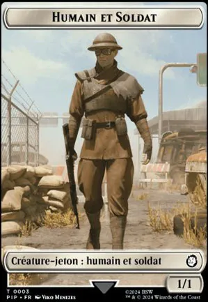 [Jeton] Humain et soldat