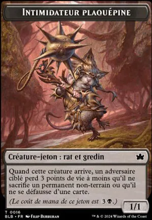 [Jeton] Intimidateur plaquépine