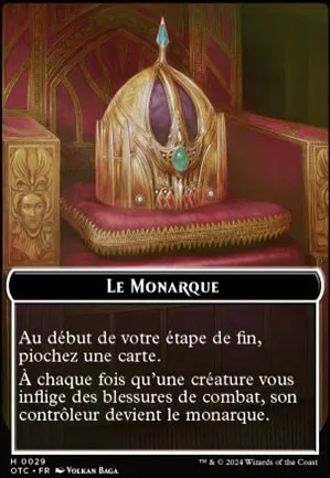[Jeton] Le monarque