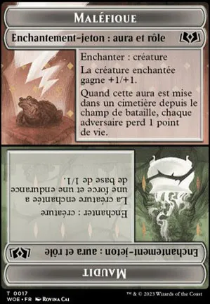 [Jeton] Maléfique // Maudit