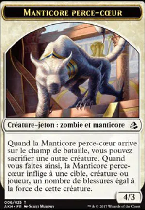 [Jeton] Manticore perce-cœur