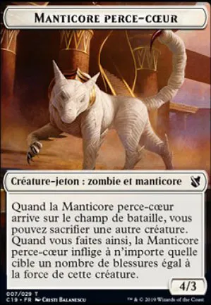 [Jeton] Manticore perce-cœur