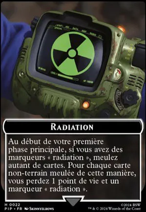 [Jeton] Marqueurs radiation