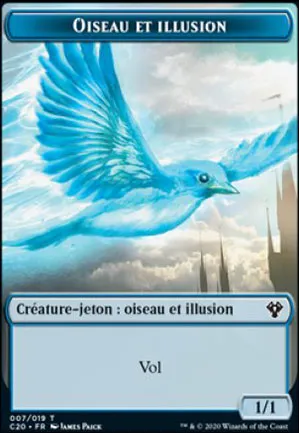 [Jeton] Oiseau et Illusion