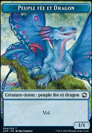 [Jeton] Peuple fée et dragon