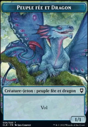 [Jeton] Peuple fée et dragon