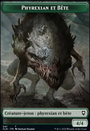 [Jeton] Phyrexian et bête