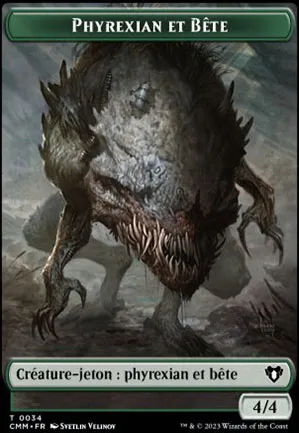[Jeton] Phyrexian et bête