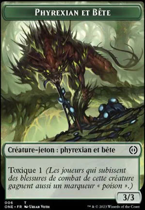 [Jeton] Phyrexian et bête