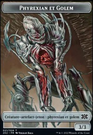 [Jeton] Phyrexian et golem