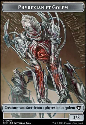 [Jeton] Phyrexian et golem