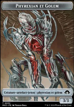 [Jeton] Phyrexian et golem