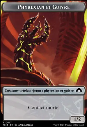 [Jeton] Phyrexian et guivre