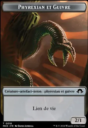 [Jeton] Phyrexian et guivre