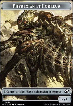 [Jeton] Phyrexian et horreur