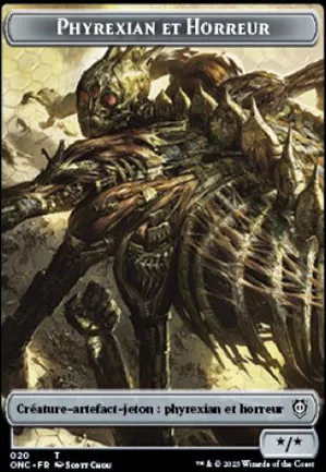 [Jeton] Phyrexian et horreur