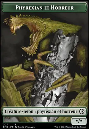 [Jeton] Phyrexian et horreur