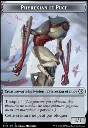 [Jeton] Phyrexian et puce