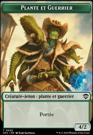 [Jeton] Plante et guerrier