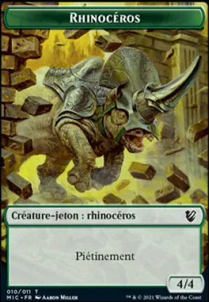 [Jeton] Rhinocéros