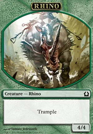 [Jeton] Rhinocéros