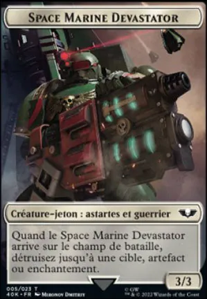[Jeton] Space Marine Devastator