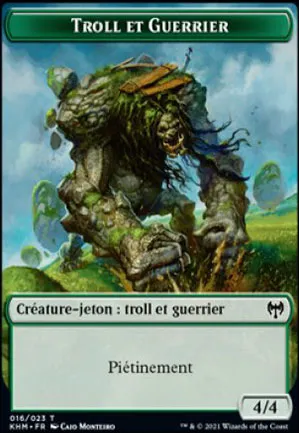 [Jeton] Troll et guerrier