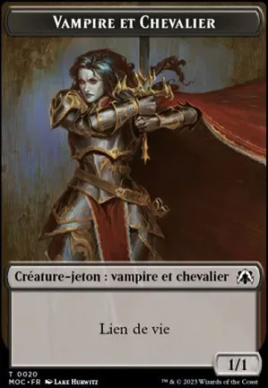 [Jeton] Vampire et chevalier