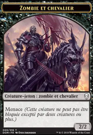 [Jeton] Zombie et Chevalier
