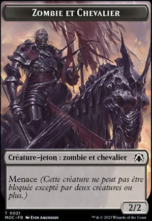 [Jeton] Zombie et Chevalier