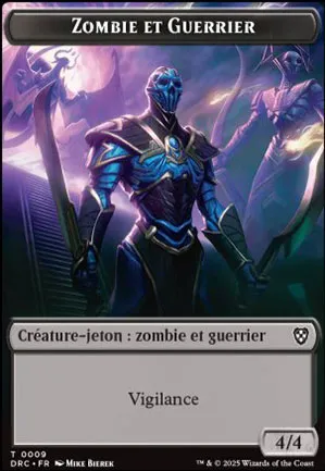 [Jeton] Zombie et Guerrier