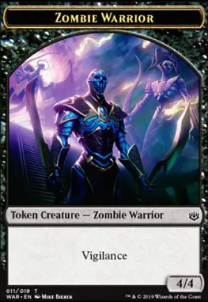 [Jeton] Zombie et Guerrier