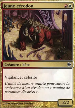 Jeune cérodon